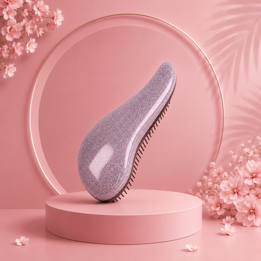 Lumivco Loop Detangling Hair Brush – Gentle Wig & Natural Hair Detangler for Women & Men