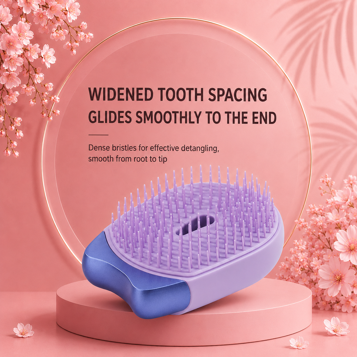 Cross-border cat claw hair comb skin head massage comb new travel portable anti-static anti-knot hair comb