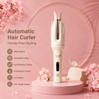 Automatic Rotating Curling Iron — Styles Hair in Under 1 Minute, No Damage