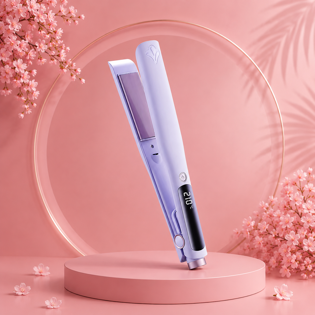 Corn Wave Hair Crimper — Negative Ion, Volumizing, No Heat Damage