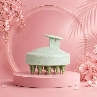 Lumivco Scalp Massage Shampoo Brush – Silicone Deep Cleansing & Hair Growth Stimulator