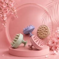 Lumivco Scalp Massage Shampoo Brush – Silicone Deep Cleansing & Hair Growth Stimulator