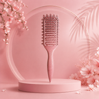 Lumivco Curl Define Styling Brush – Hollow Detangling Comb for Curly, Wavy & Thick Hair