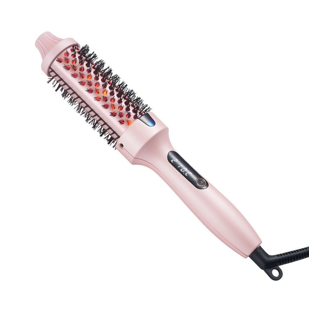 Infrared Hair Straightening Comb — Straightens & Curls, Tourmaline Ceramic