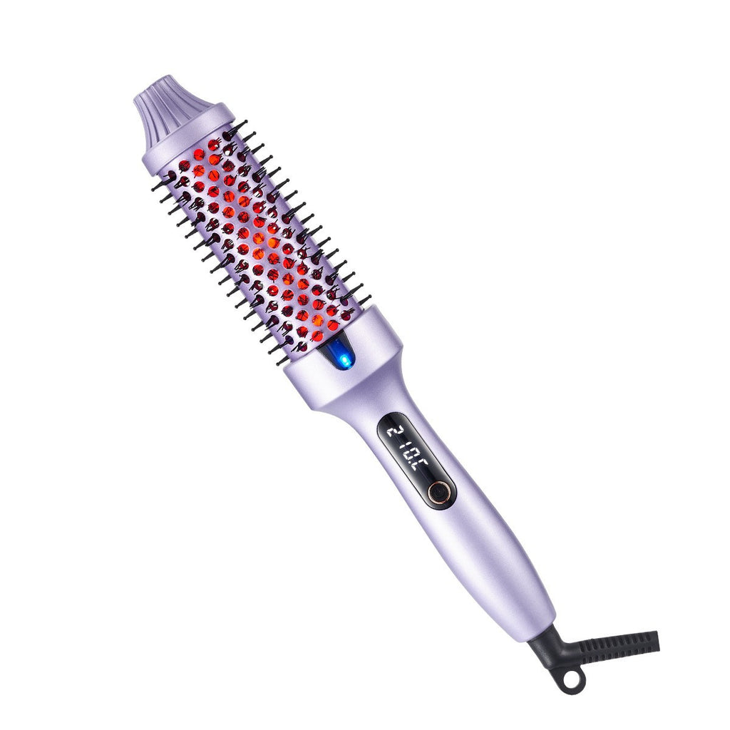 Infrared Hair Straightening Comb — Straightens & Curls, Tourmaline Ceramic