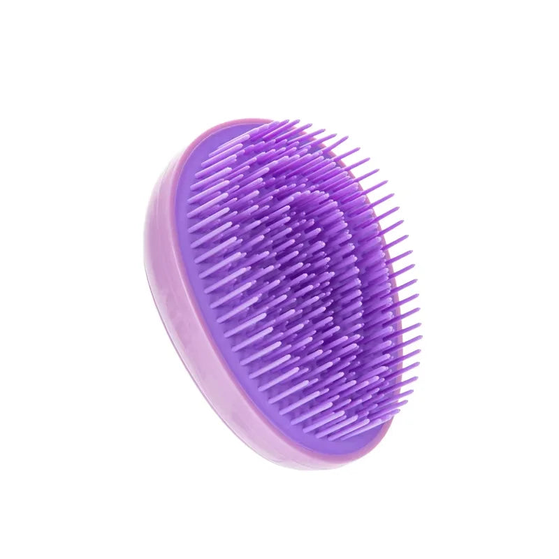 Lumivco Mini Egg Detangling Brush – Anti-Static Portable Hair Smoothing Comb