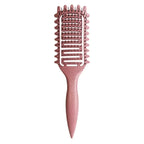 Lumivco Curl Define Styling Brush – Hollow Detangling Comb for Curly, Wavy & Thick Hair