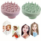 Lumivco Scalp Massage Shampoo Brush – Silicone Deep Cleansing & Hair Growth Stimulator