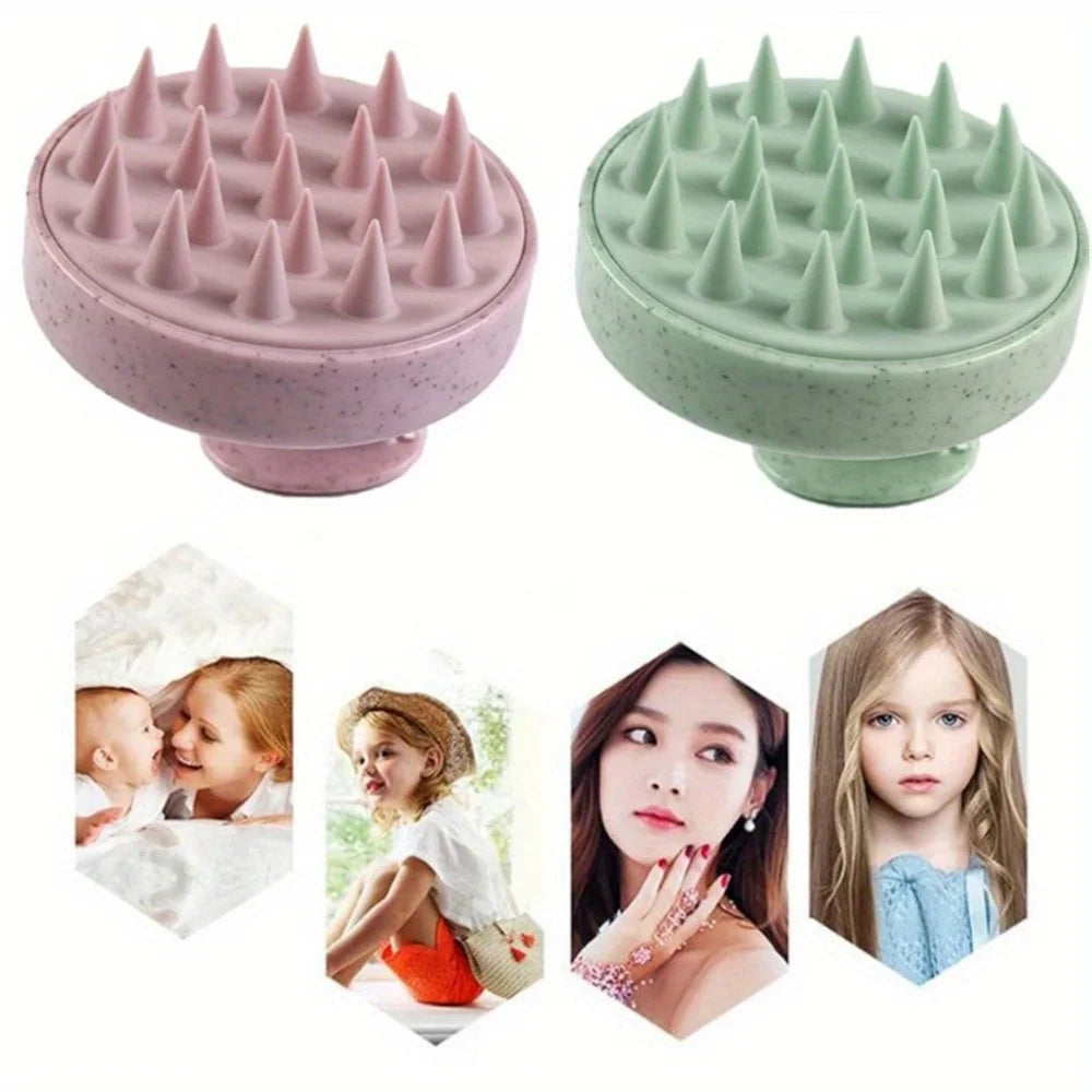 Lumivco Scalp Massage Shampoo Brush – Silicone Deep Cleansing & Hair Growth Stimulator