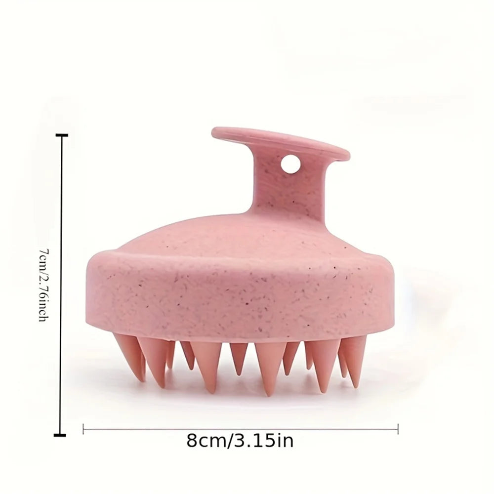 Lumivco Scalp Massage Shampoo Brush – Silicone Deep Cleansing & Hair Growth Stimulator