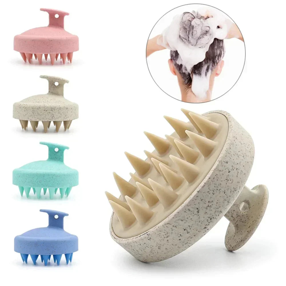Lumivco Scalp Massage Shampoo Brush – Silicone Deep Cleansing & Hair Growth Stimulator